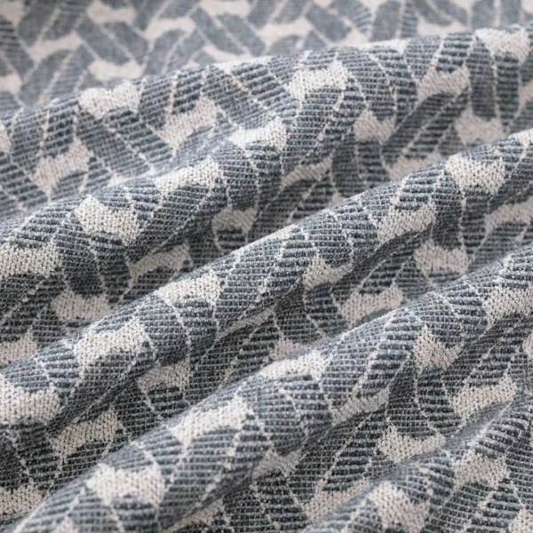 Parade Fabric - Seaglass by blue geometric woven fabric from Warwick