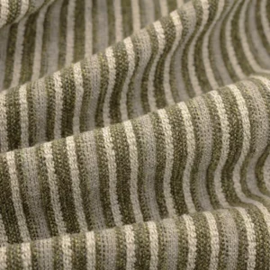 green striped woven fabric from Warwick