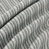 blue striped woven fabric from Warwick