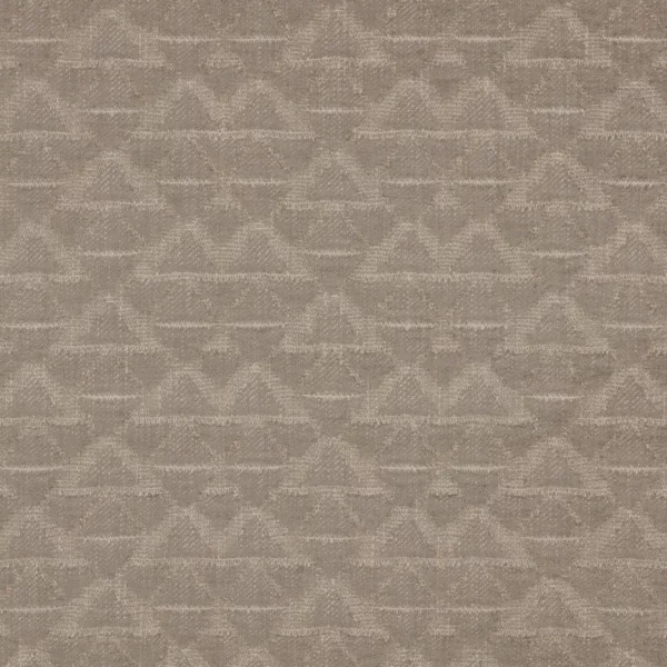 black-grey geometric woven fabric from Warwick