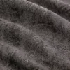 black-grey contemporary woven fabric from Warwick