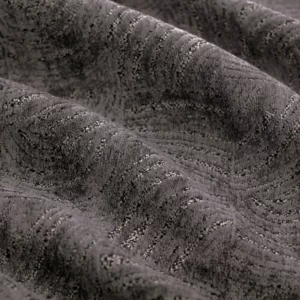 black-grey contemporary woven fabric from Warwick