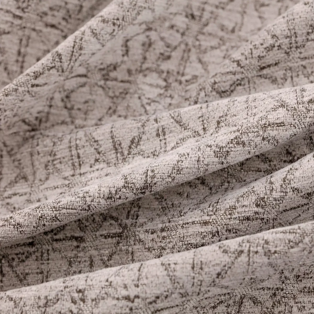 black-grey geometric woven fabric from Warwick