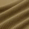 yellow geometric velvet-chenille fabric from Warwick