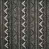 black-grey striped printed fabric from Prestigious Textiles