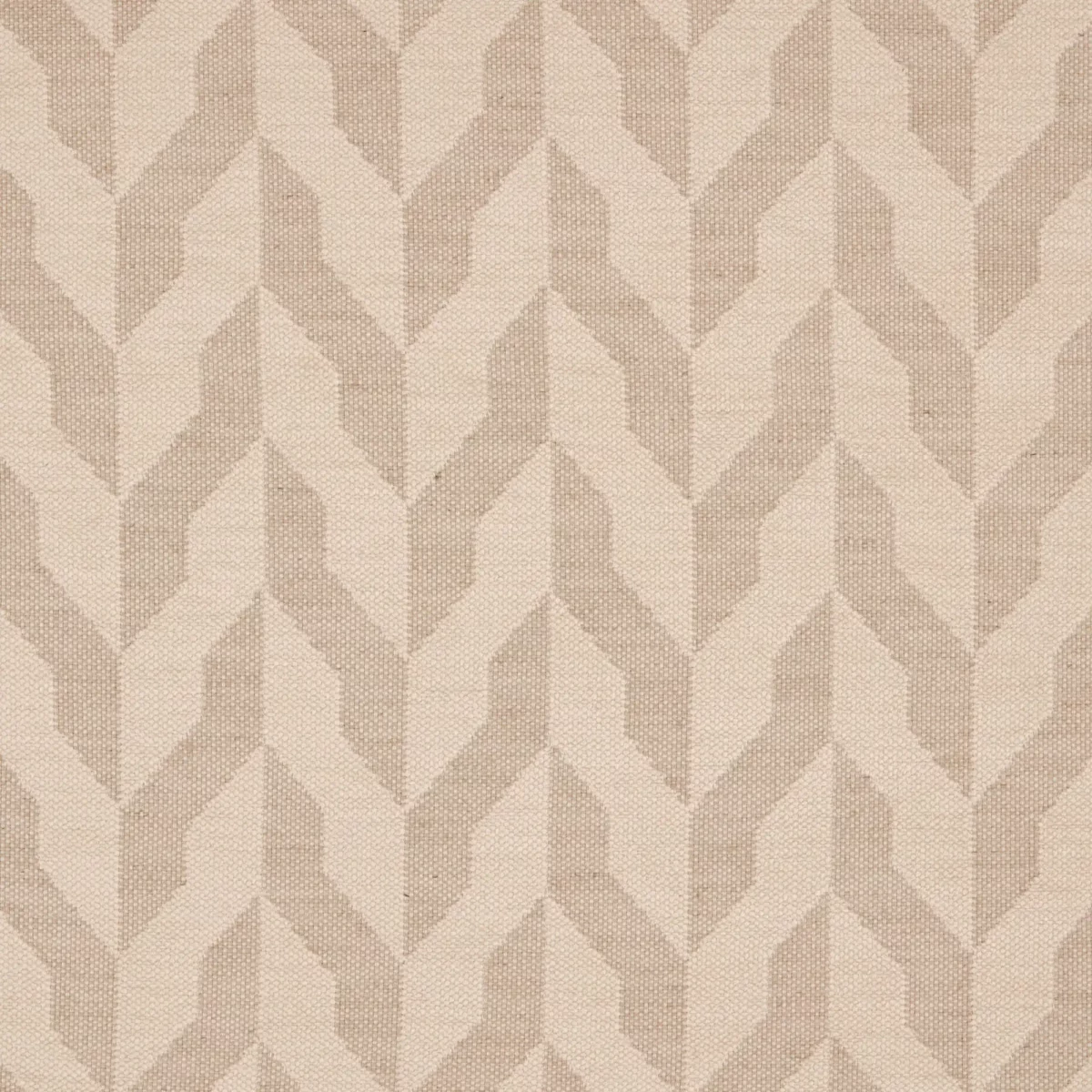 neutral geometric woven fabric from Warwick