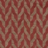 red geometric woven fabric from Warwick