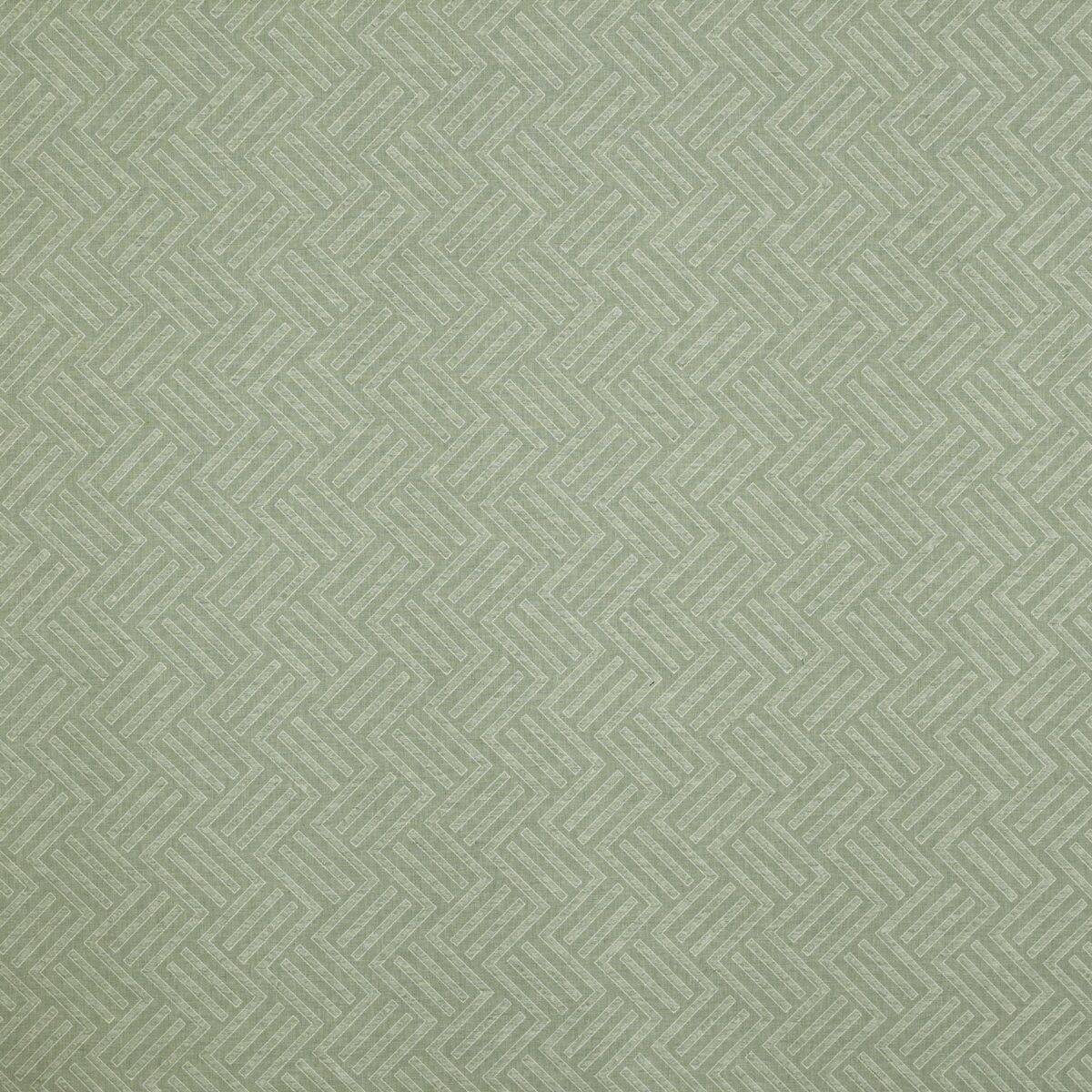 green geometric jacquard fabric from Prestigious Textiles