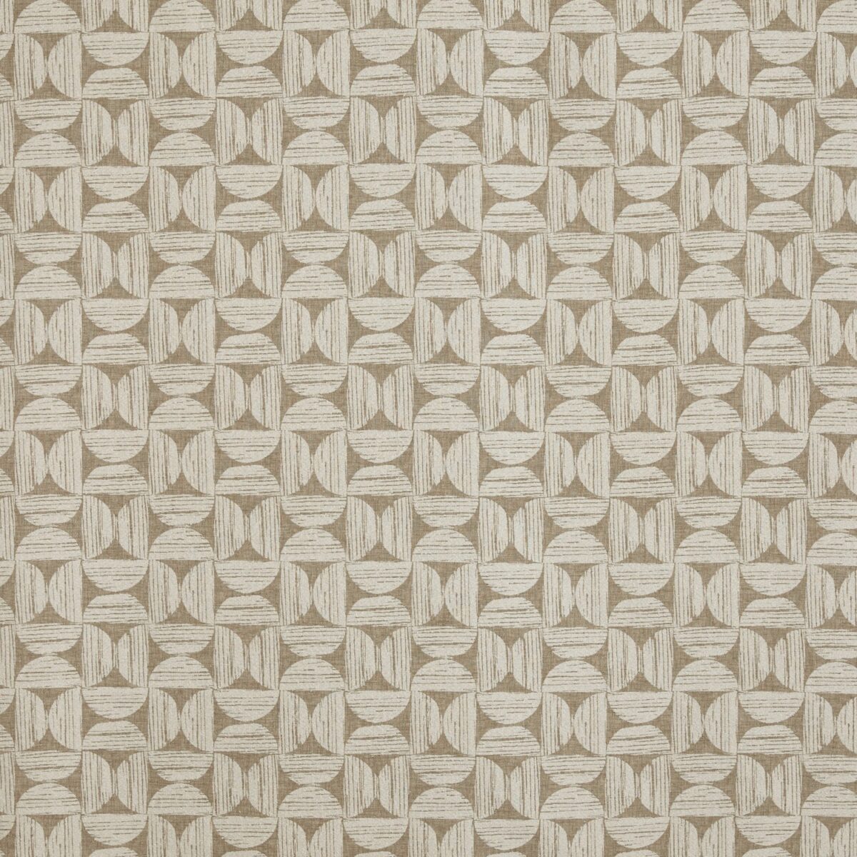 Axel Fabric - Birch by neutral geometric jacquard fabric from Prestigious Textiles