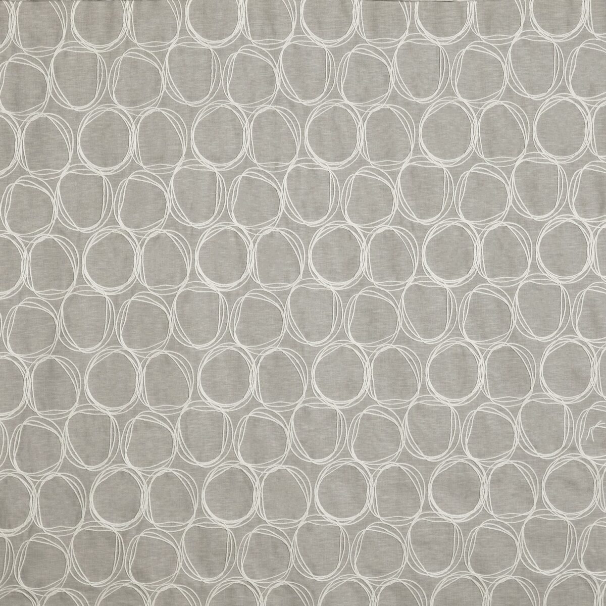 Iver Fabric - Frost by black-grey spotted embroideried fabric from Prestigious Textiles