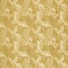 yellow botanical jacquard fabric from Clarke & Clarke