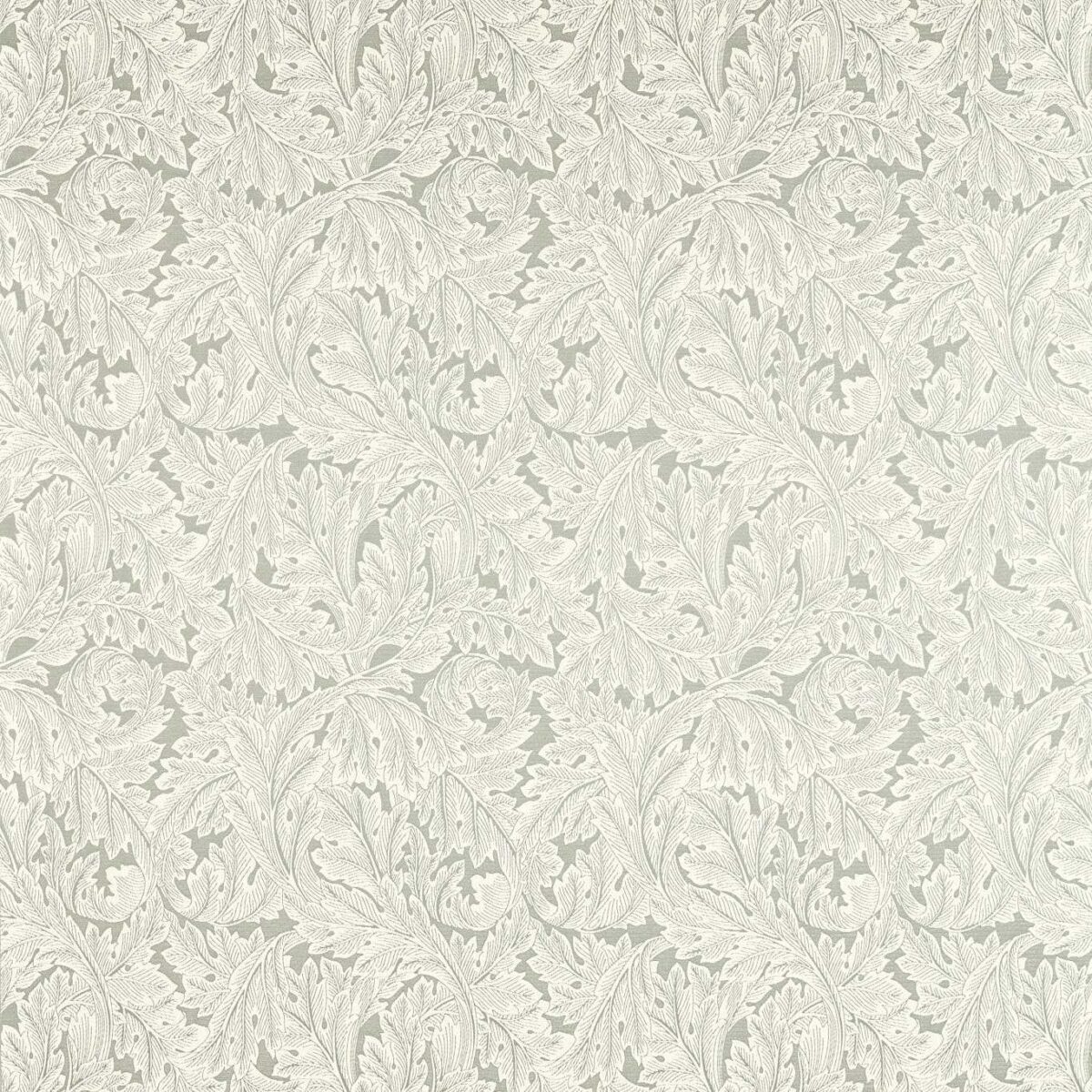Acanthus Weave Fabric - Slate by black-grey botanical woven fabric from Clarke & Clarke