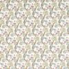 pink botanical embroideried fabric from Clarke & Clarke