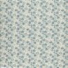 blue botanical jacquard fabric from Clarke & Clarke
