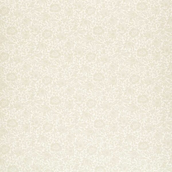 Mallow Weave Fabric - Linen by neutral botanical woven fabric from Clarke & Clarke