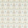 blue animal embroideried fabric from Clarke & Clarke