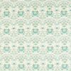 green animal embroideried fabric from Clarke & Clarke