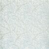 blue botanical jacquard fabric from Clarke & Clarke