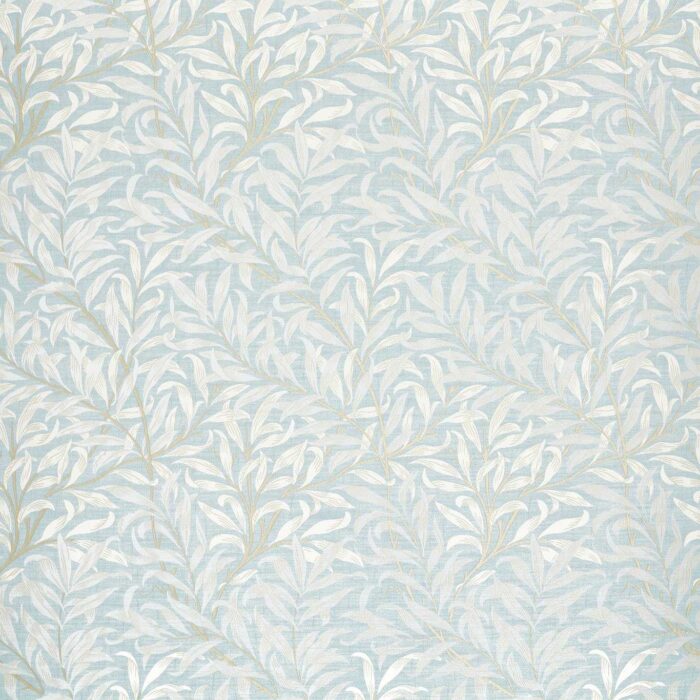 Willow Boughs Jacquard Fabric - Denim swatch