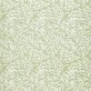 green botanical jacquard fabric from Clarke & Clarke
