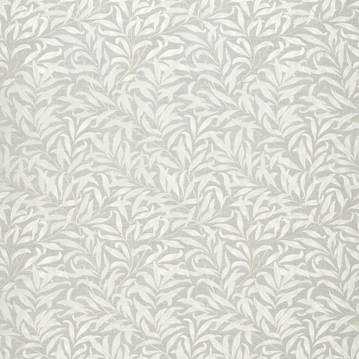 black-grey botanical jacquard fabric from Clarke & Clarke