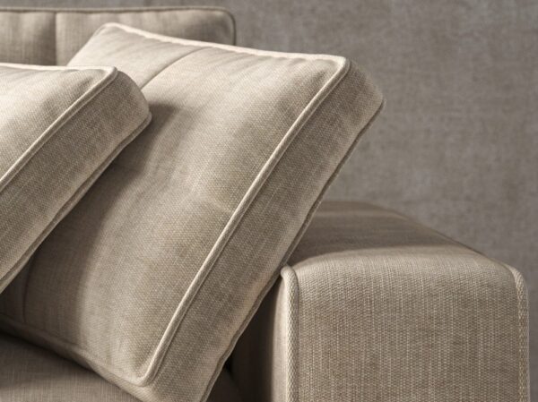 Torino Fabric - Nickel by Torino Fabric - Nickel from