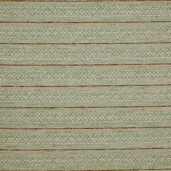 green striped woven fabric from Prestigious Textiles
