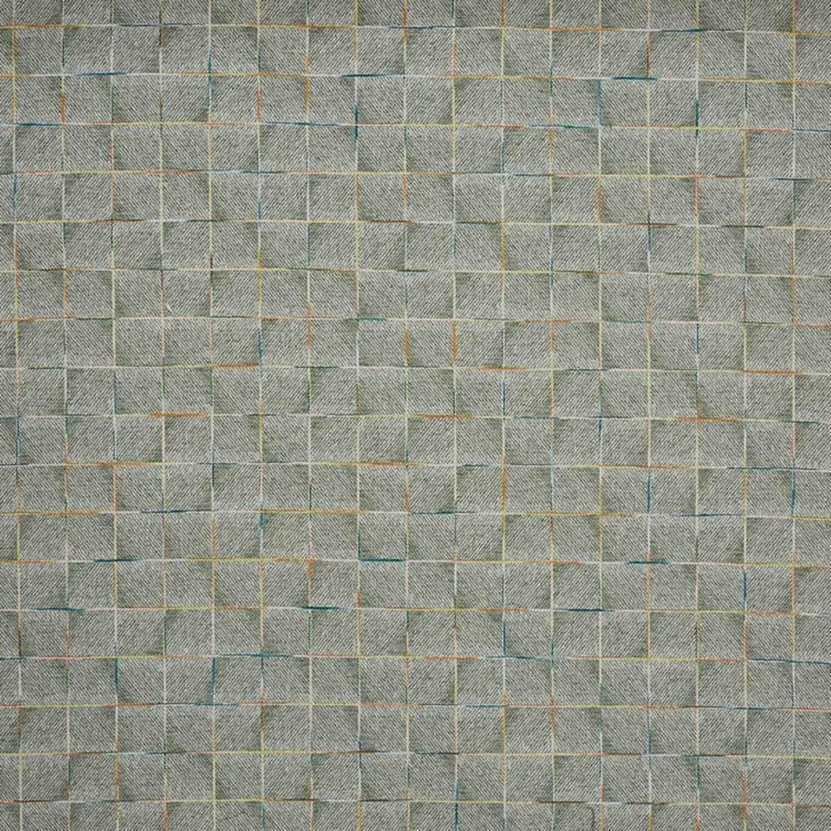 green geometric woven fabric from Prestigious Textiles