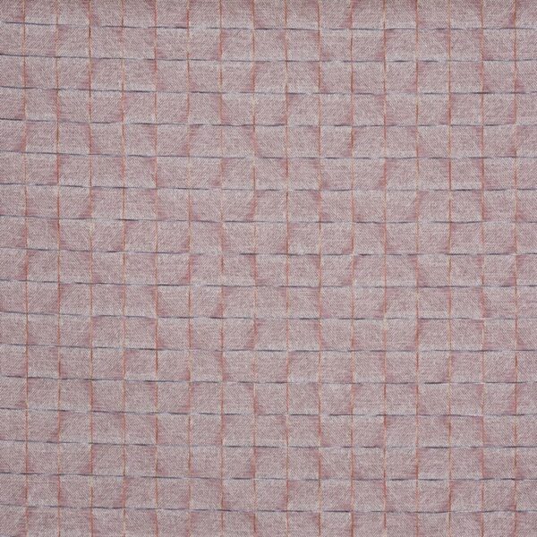 Columbia Fabric - Melba by pink geometric woven fabric from Prestigious Textiles