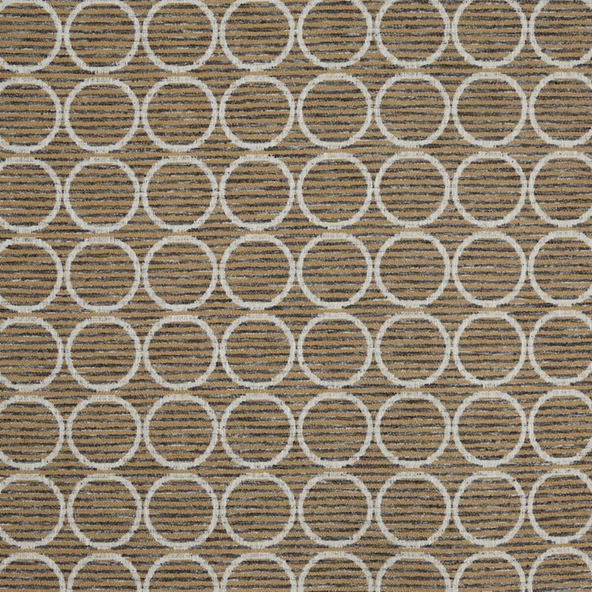 Crestone Fabric - Umber by brown geometric woven fabric from Prestigious Textiles