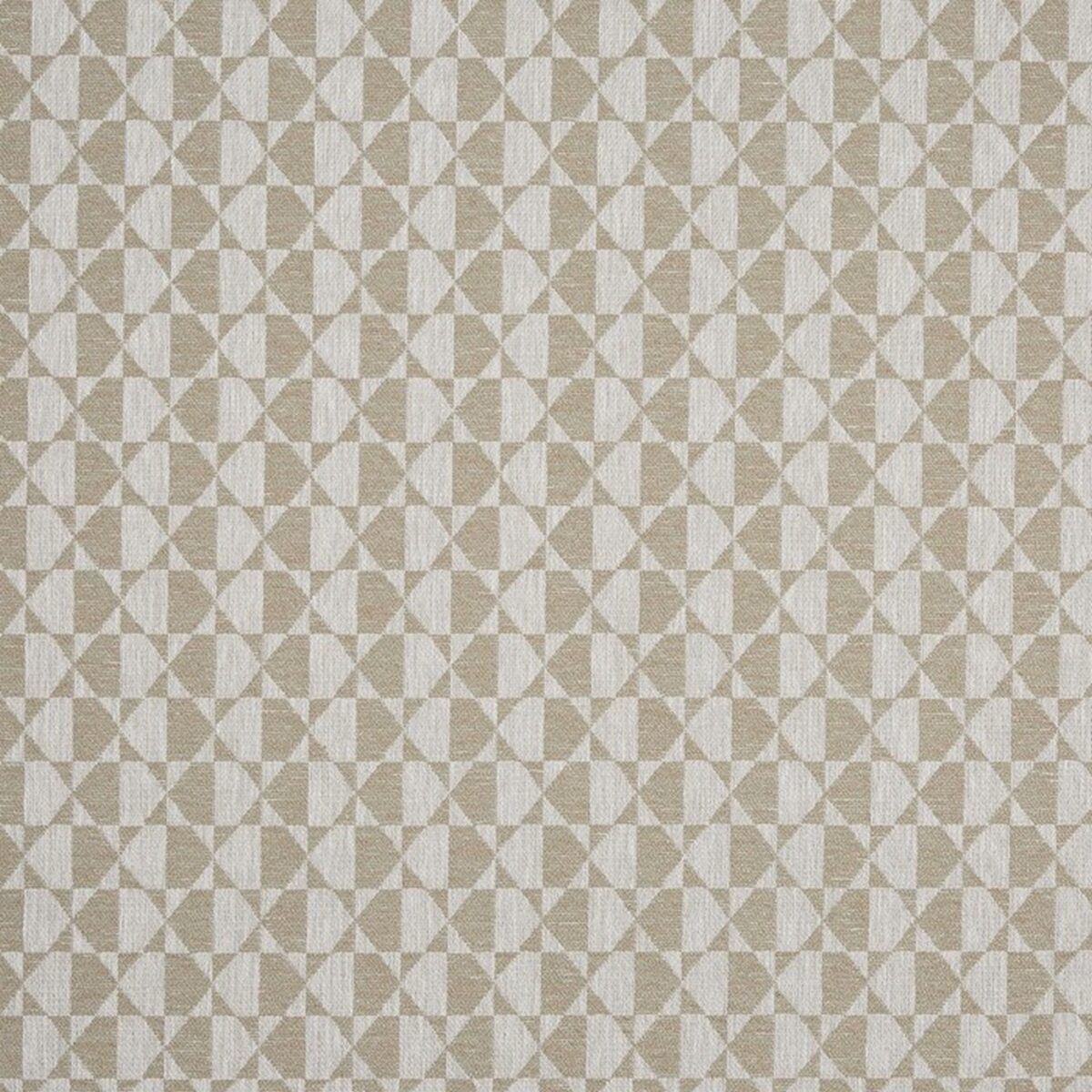 neutral geometric woven fabric from Prestigious Textiles