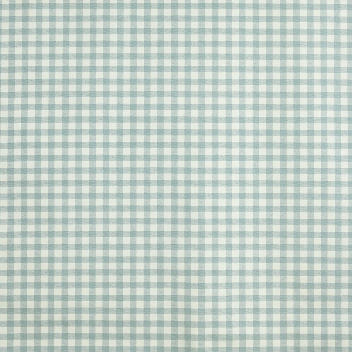 Cooper Fabric - Sky by blue checked printed fabric from Prestigious Textiles