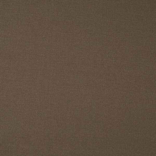 Style Fabric - Hazelnut by brown plain cotton fabric from Prestigious Textiles