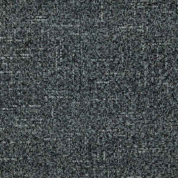 Fortune Fabric - Quartz by black-grey plain velvet-chenille fabric from Prestigious Textiles