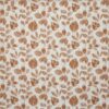 orange botanical cotton fabric from Prestigious Textiles