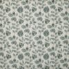 black-grey botanical cotton fabric from Prestigious Textiles