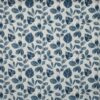 blue botanical cotton fabric from Prestigious Textiles