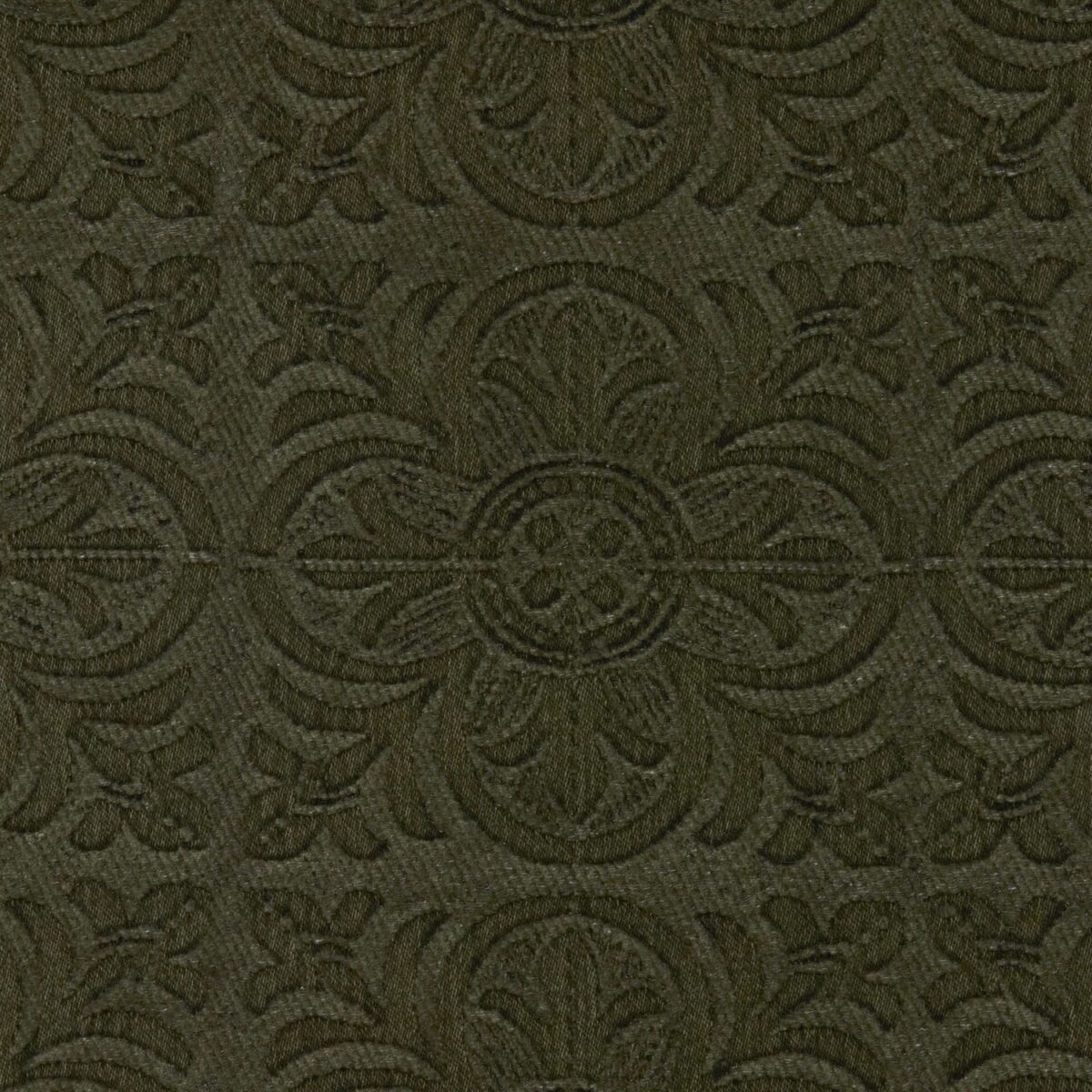 green traditional cotton fabric from Warwick