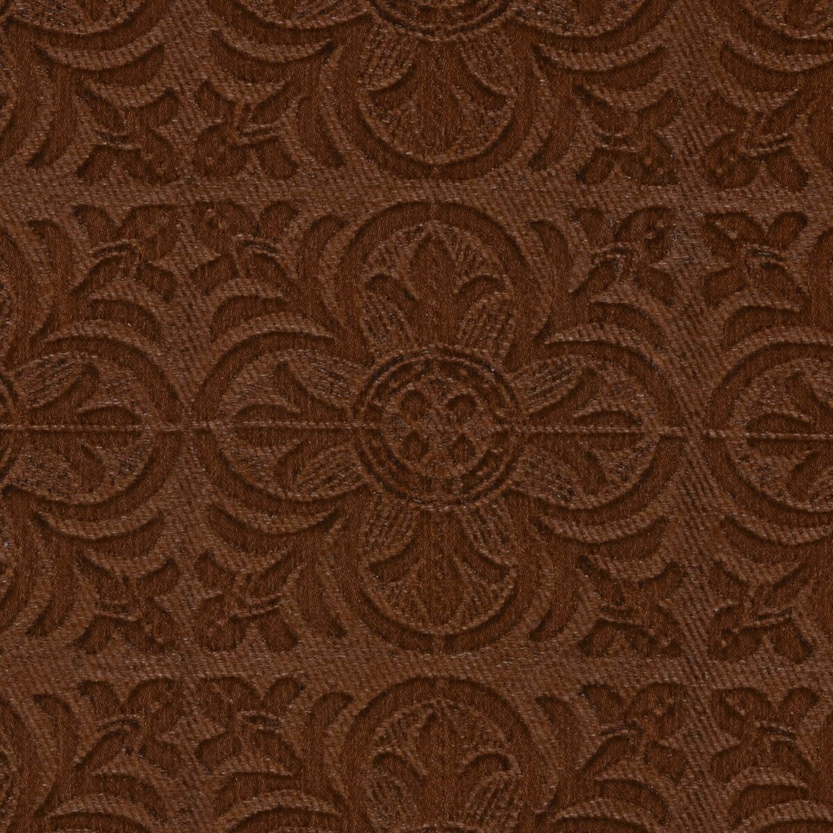 orange traditional cotton fabric from Warwick