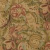 yellow botanical cotton fabric from Warwick