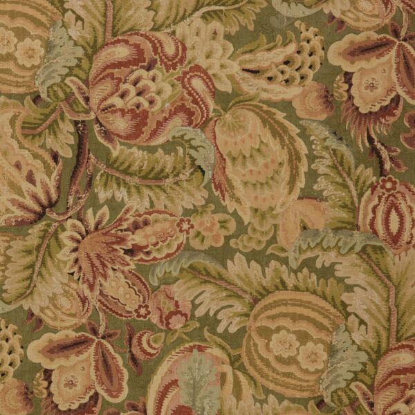 Clivedon Fabric - Document by yellow botanical cotton fabric from Warwick