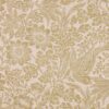 yellow botanical linen fabric from Warwick