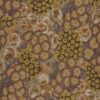 yellow botanical cotton fabric from Warwick