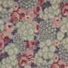 blue botanical cotton fabric from Warwick