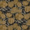 yellow botanical cotton fabric from Warwick