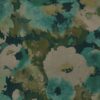 green botanical velvet-chenille fabric from Warwick