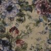 multicolour botanical velvet-chenille fabric from Warwick