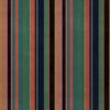 multicolour striped velvet-chenille fabric from Warwick