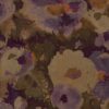 purple botanical velvet-chenille fabric from Warwick
