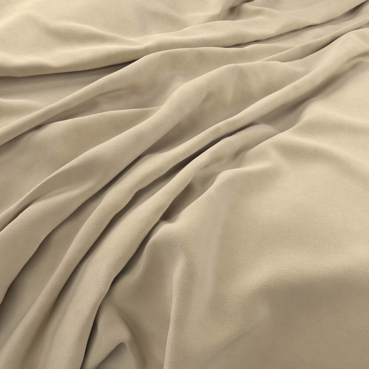 white plain velvet-chenille fabric from Warwick